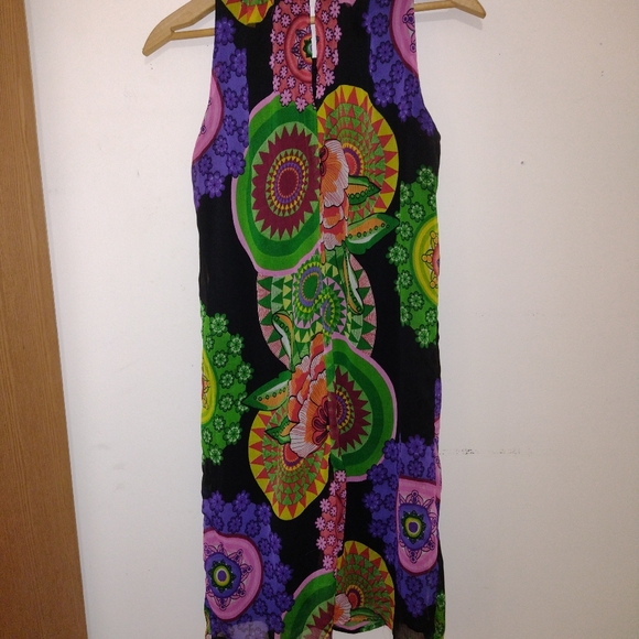 Desigual Short Dress Multicolored Size S/34 - Picture 8 of 11